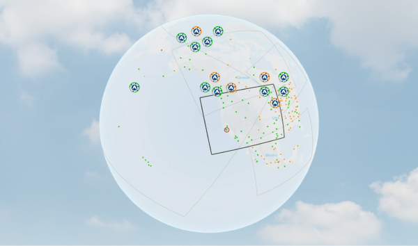 Interactive 3D Globe